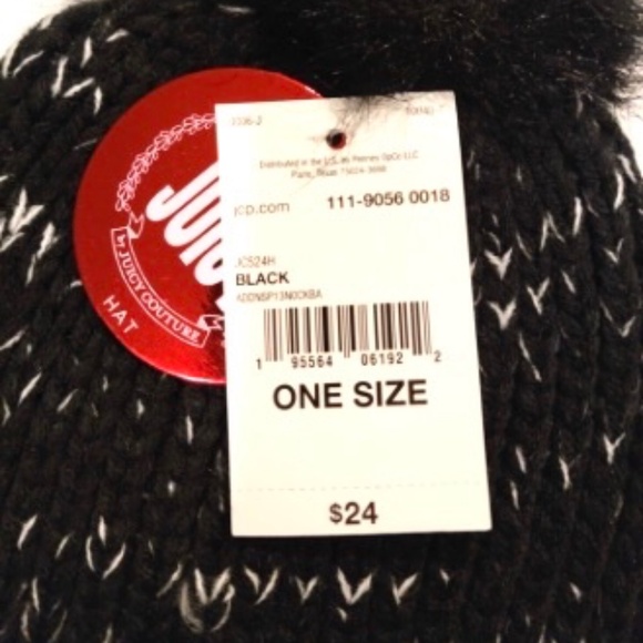 Juicy Couture Knit Beanie With Pom Pom - Picture 12 of 12